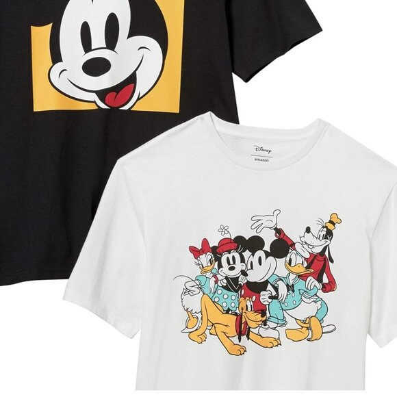❄3/$26 Xmas sale❄ NWOT 2 Tshirts, Mens Disney Mickey Mouse crew tshirts - Picture 6 of 6
